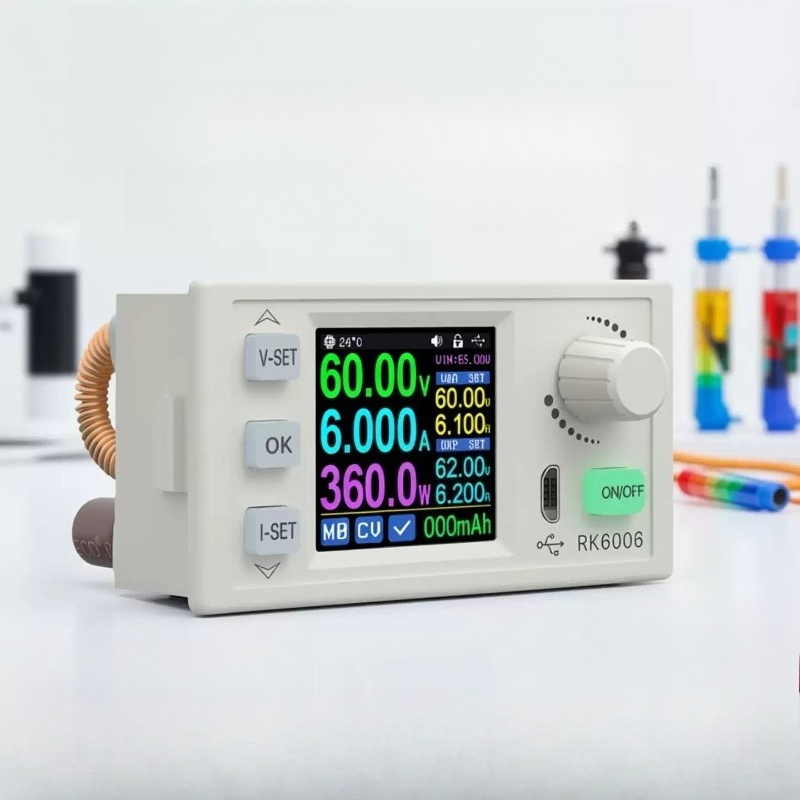 Electronics Repair Hobby - Estabilizador digital ajustable de corriente continua