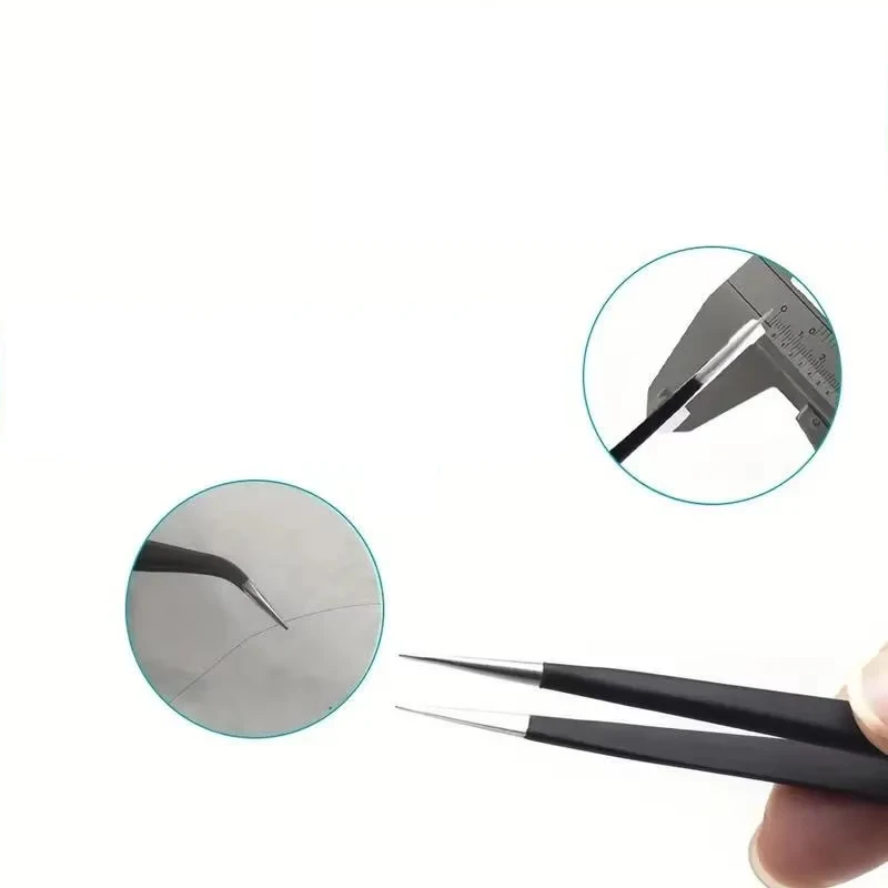 Juego de 6 pinzas de precisión - Electronics Repair Tools reseña y precio