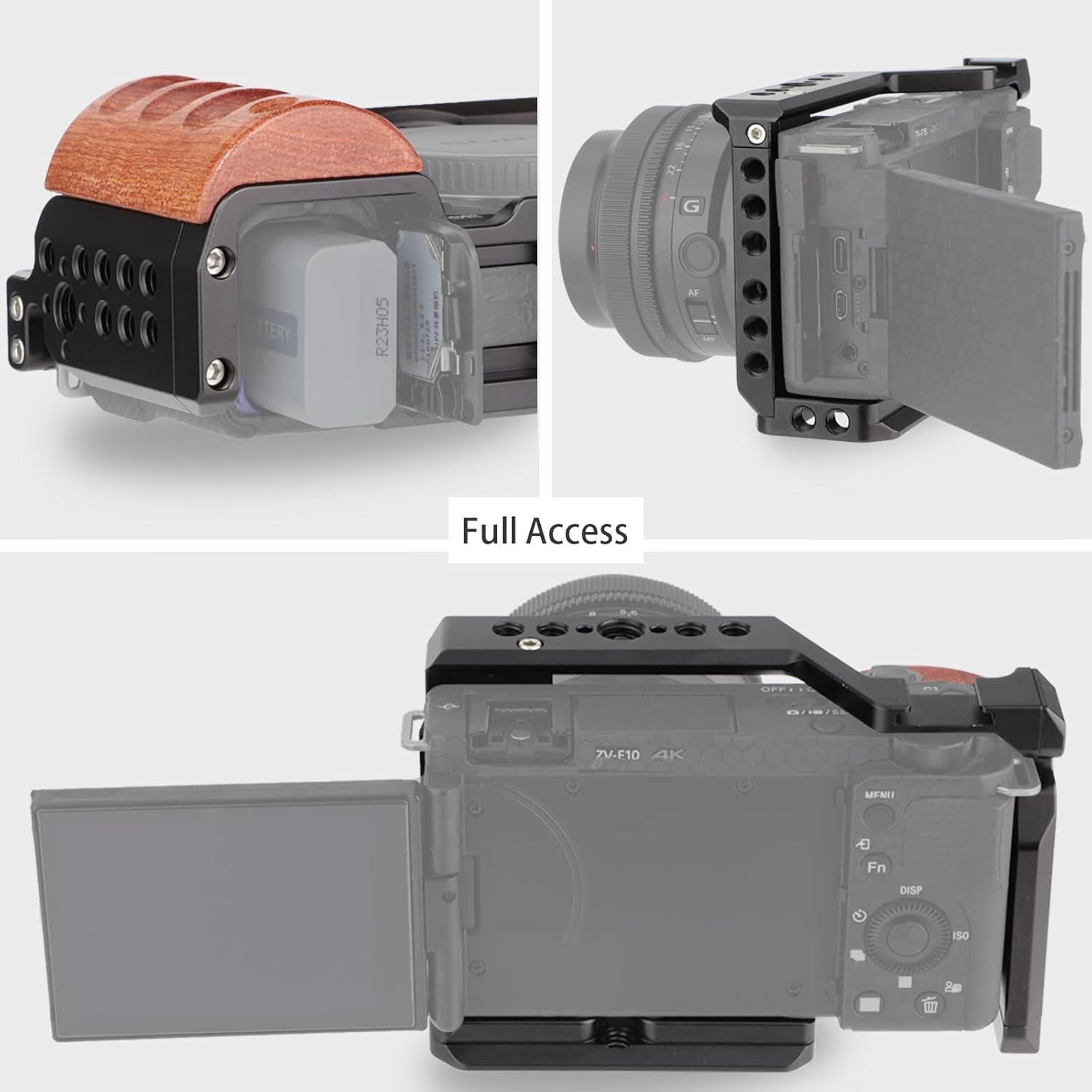 Jaula de cámara profesional pa - Sony Camera Zv-E10 reseña y precio