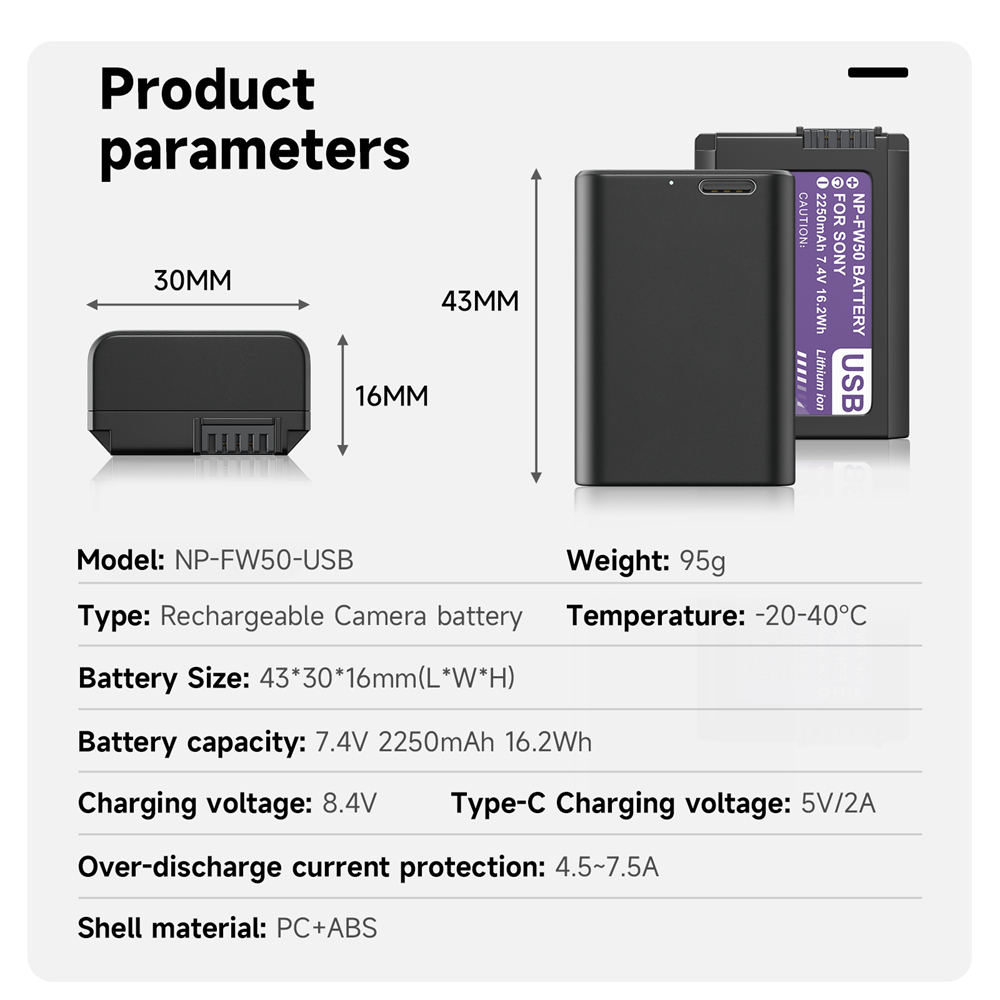 Batería NP - fw50 npfw50, con  - Sony Camera Zv-E10 reseña y precio
